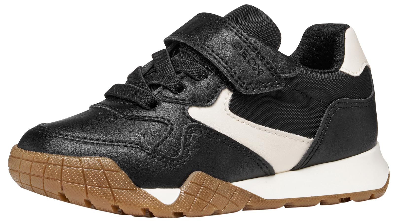 Geox JUNIOR J RANN-E Boy Sneakers Black/LT Ivory 34_EU – Bild 4