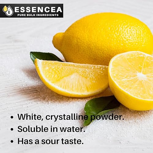 Miniatura 7 de Essencea Ingredientes a granel de ácido cítrico de 5 libras  Sin OMG  Polvo de ácido cítrico 100% puro el embalaje puede variar