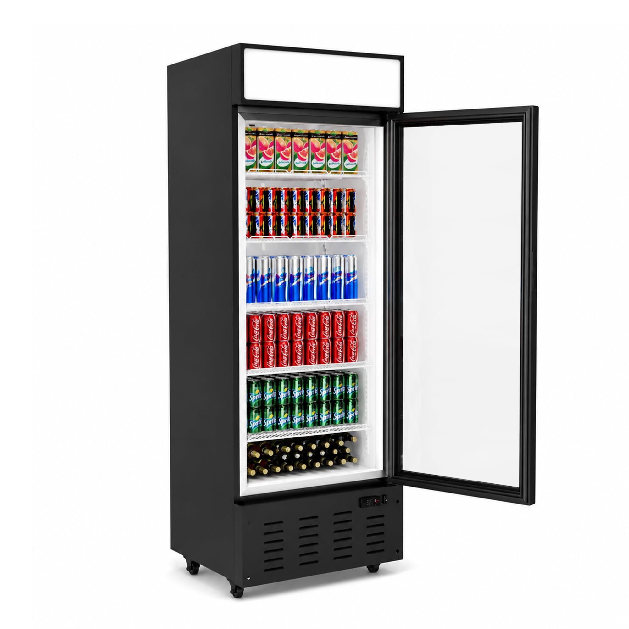 Frostvale REFRIGERATOR 15 cu ft Beverage Cooler Black