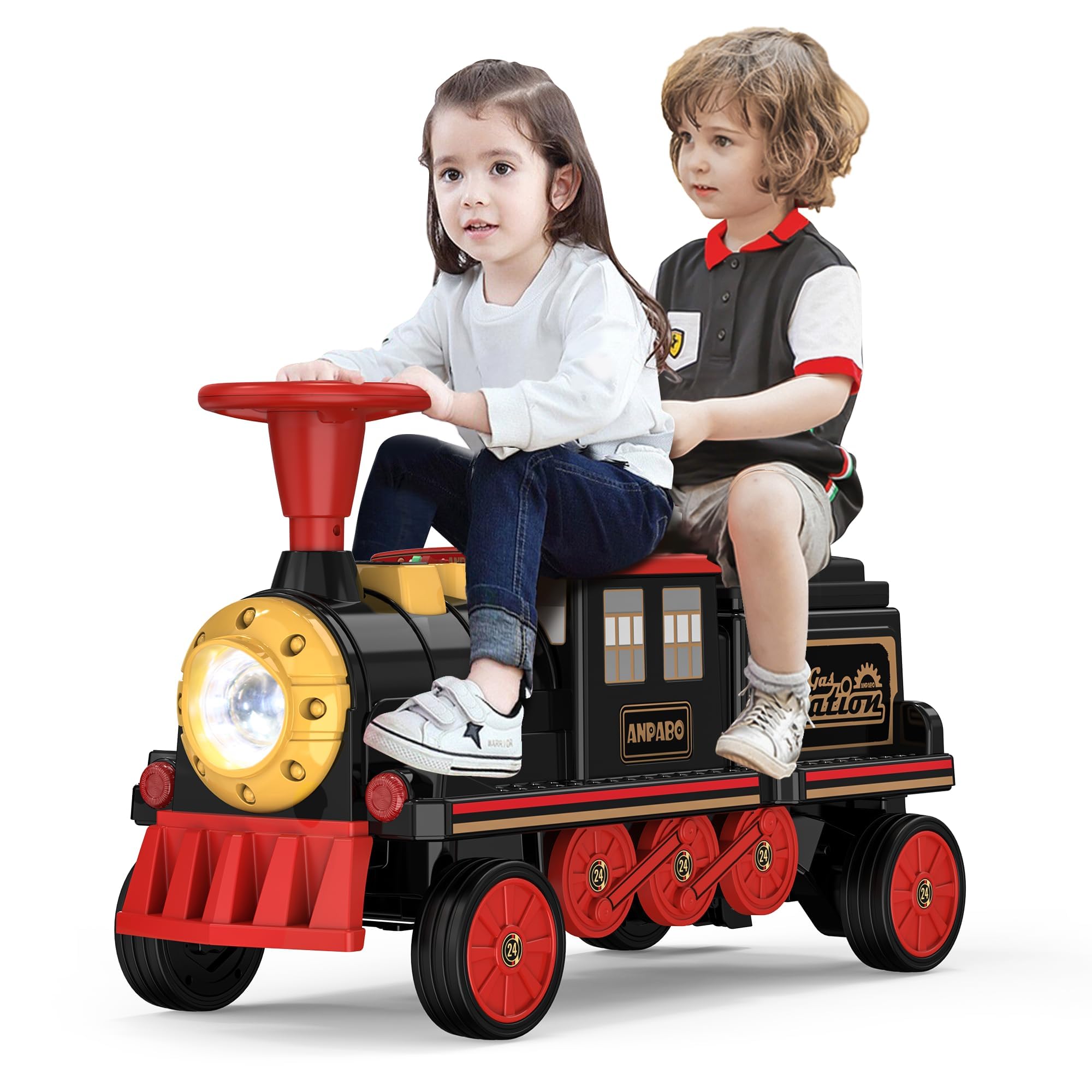 ANPABO Ride On Train Toys