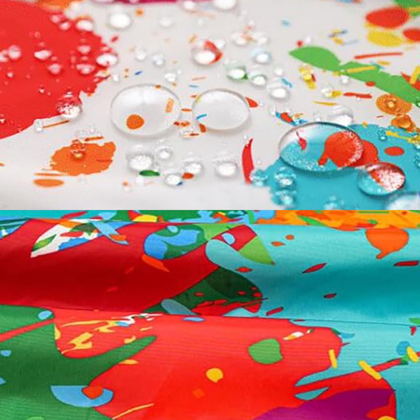 Children's Painting Apron With Large Pockets Children's Art Smock Long Sleeves Waterproof And Stain-Resistant Painting Smock Suitable For Painting Handicrafts School Daily Activities (100-120CM) - Image 4