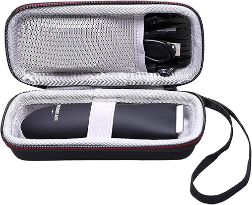 LTGEM - Funda rígida de EVA para recortadora de bolas Meridian, recortadora de pelo corporal, bolsa de almacenamiento protectora de viaje (solo