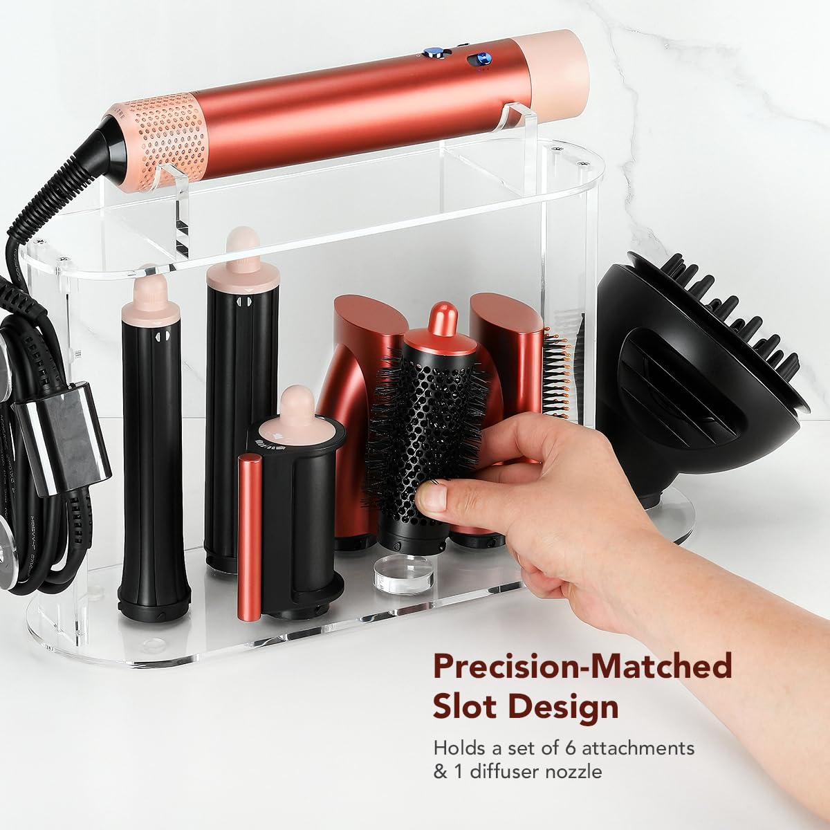 SAZIKA Storage Holder Compatible with Dyson Airwrap Styler