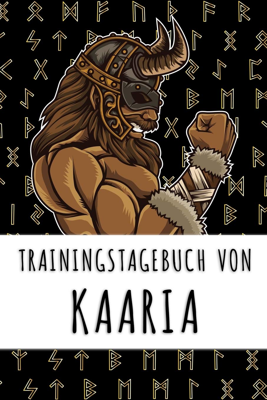 Trainingstagebuch von Kaaria: Personalisierter Tagesplaner für dein Fitness- und Krafttraining im Fitnessstudio oder Zuhause