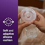 Philips Avent Double Electric Breast Pump - Hospital Strength, Natural Motion Technology, Easy to Clean & Assemble, 2x 125 ml Bottle, Breast Pads, Travel Bag & Insulation Pouch Included, SCF393/81
