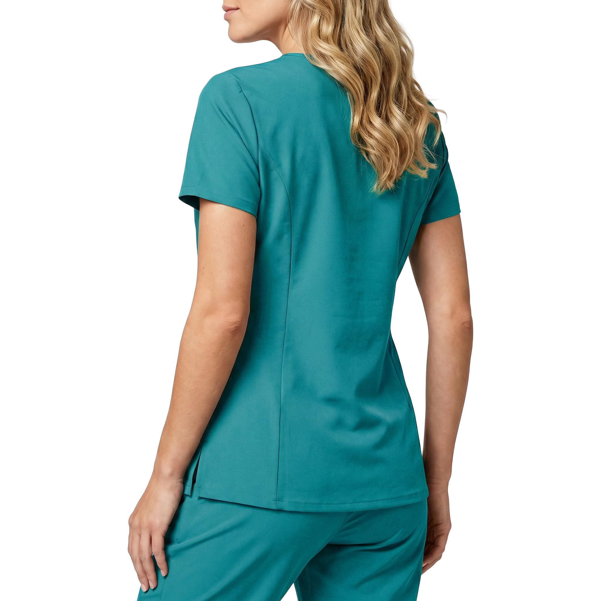 Nobby Divisa Sanitaria Donna Elasticizzati - Camice Medico Donna Stretch - Casacca Sanitaria Donna Spandex