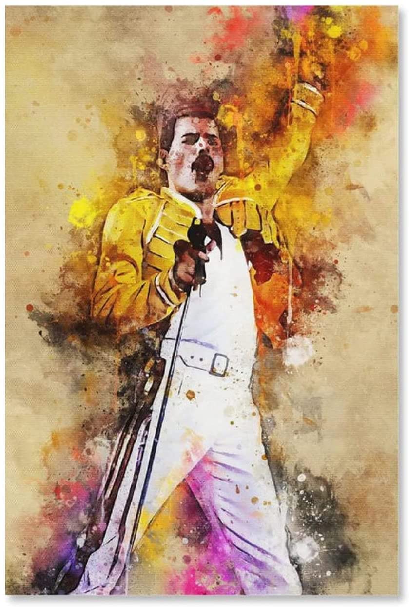 Wall Art Canvas Prints Freddie Mercury A Rapper for bedroom Decor