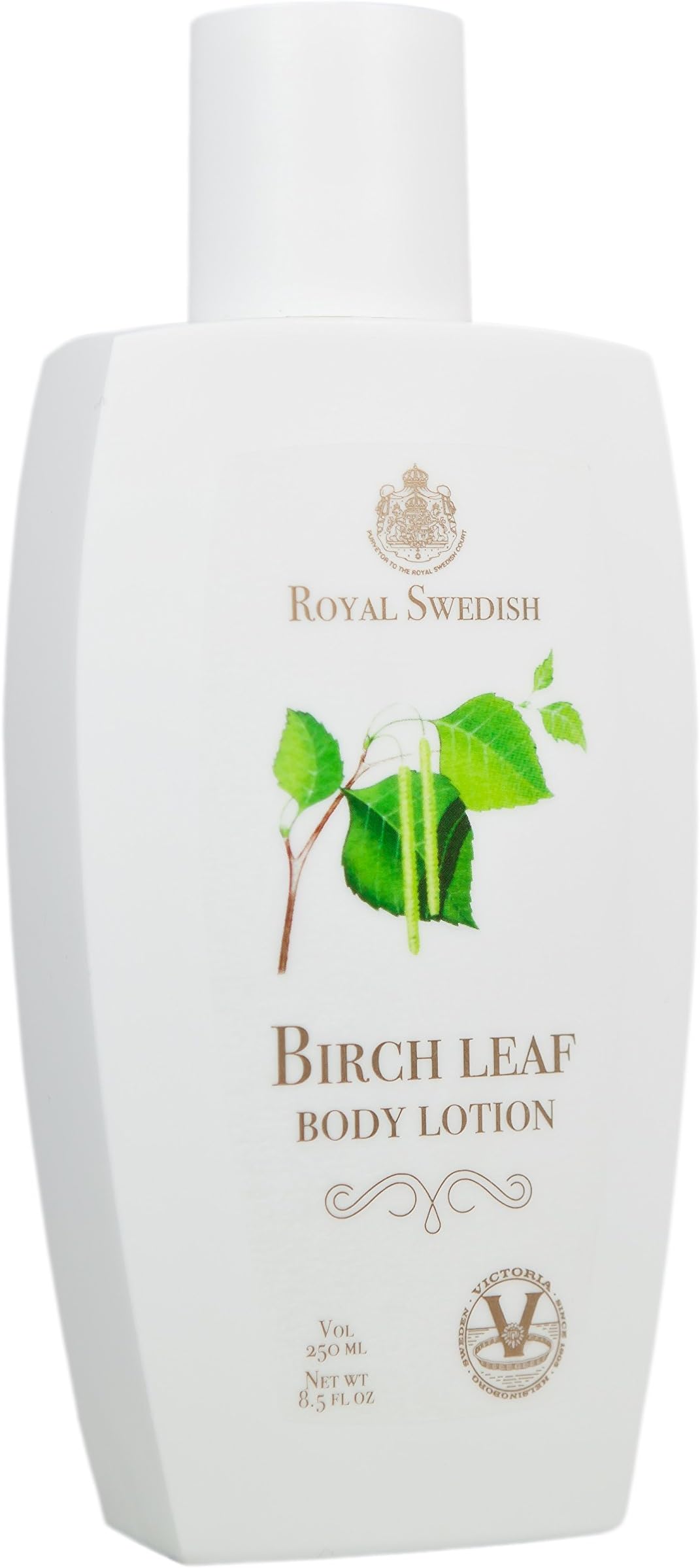 Victoria Soaps of Sweden Royal Swedish Body Lotion, Birch Leaf, 8.5 Fluid Ounce