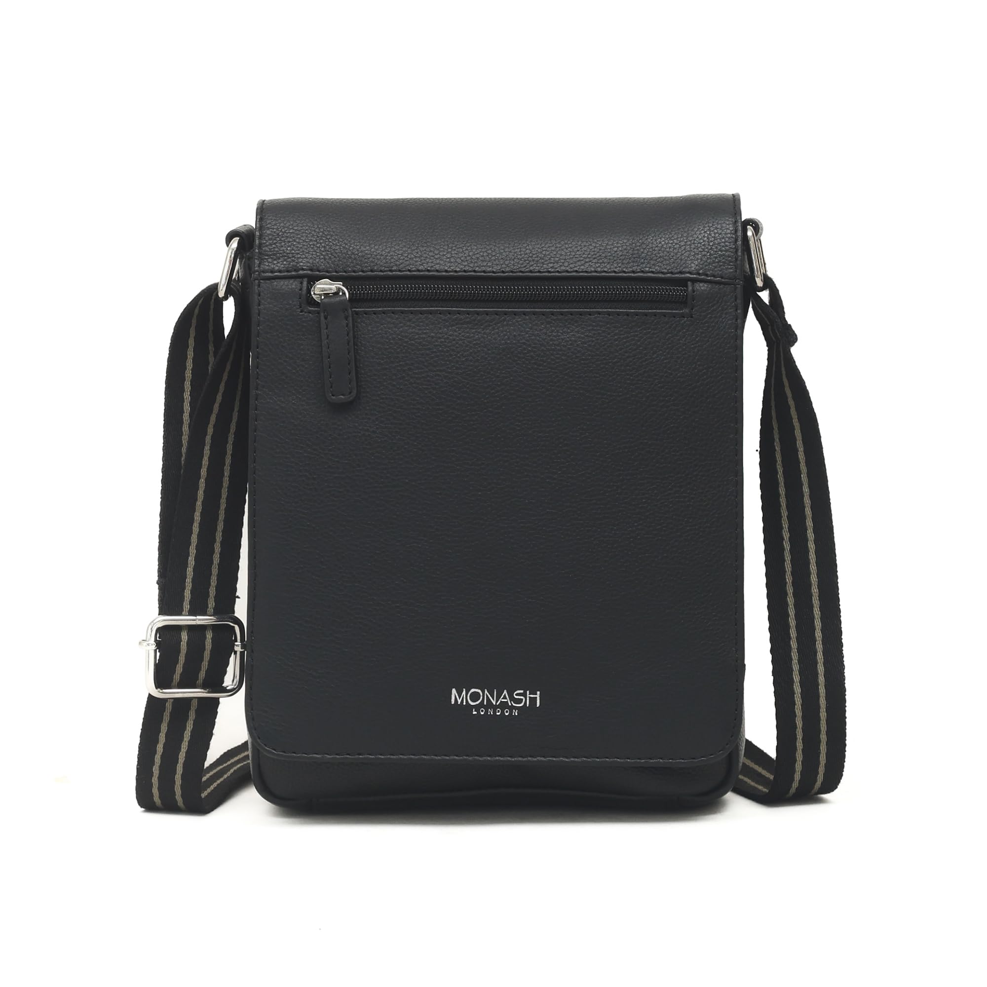 Genuine Leather Sling Bag for Men Compact & Secure Crossbody Bag with Multiple Pockets | Magnetic Flap | Daypack for Essentials