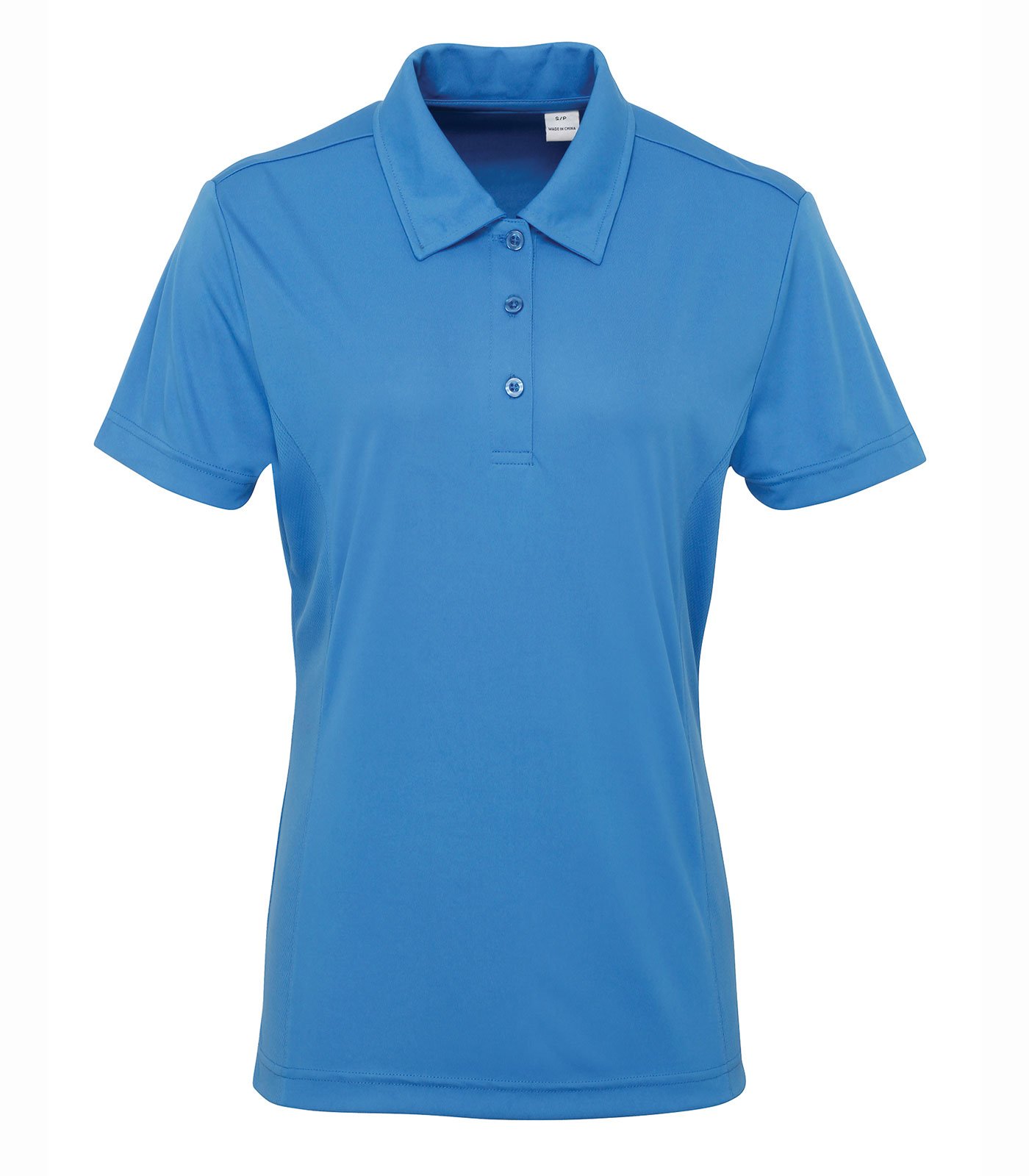 Tri Dri Women's Sapphire Tridri Panelled Polo Shirt X-Large