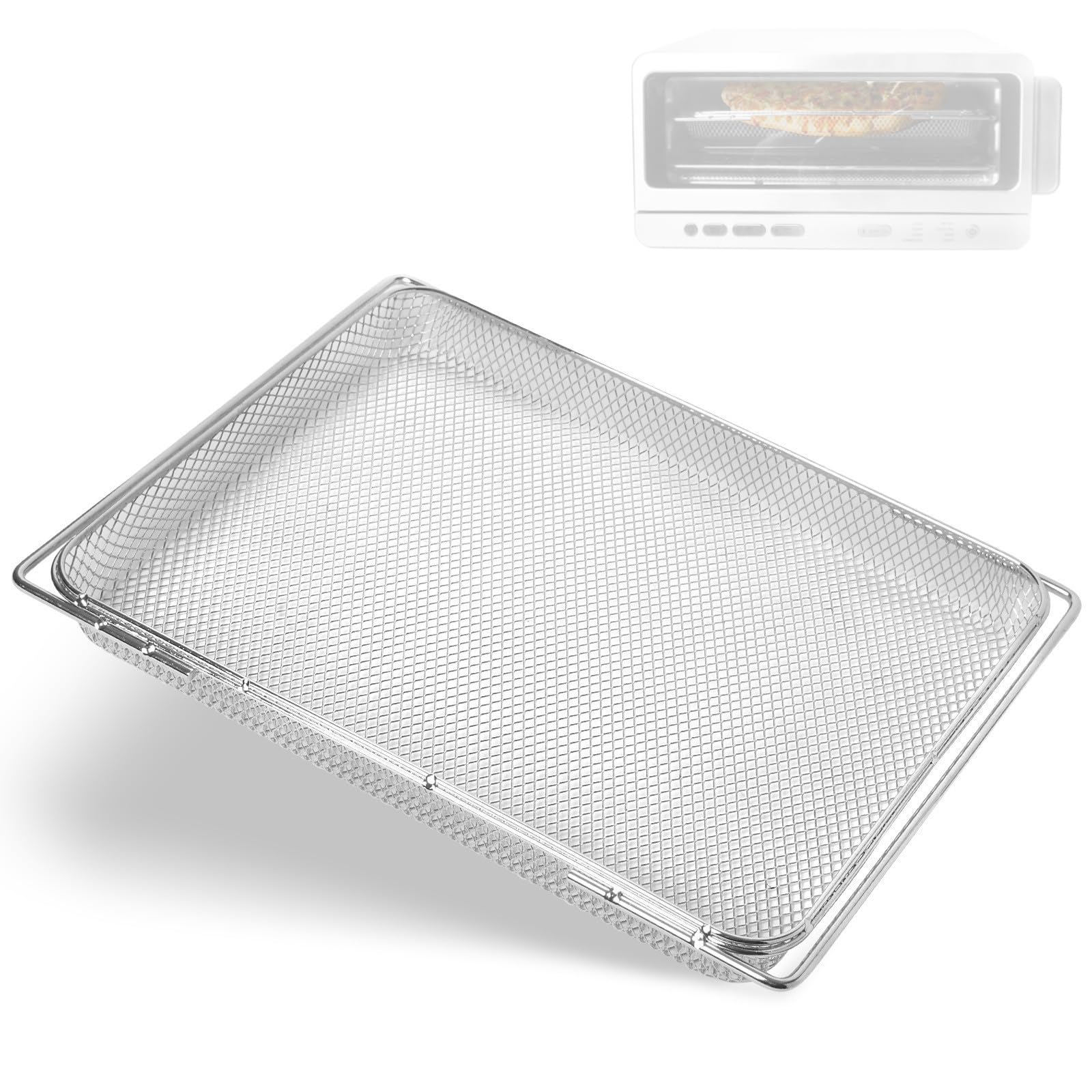 Jazuaiao Multiple Purpose Steel Cooking Basket Consistent SP151 Oven Pre Experienced Plan Heat Immune Search Engine Air Cooker Basket