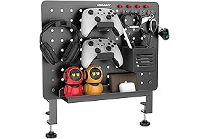 Clamp-On Desk Pegboard: Maximize Your Workspace