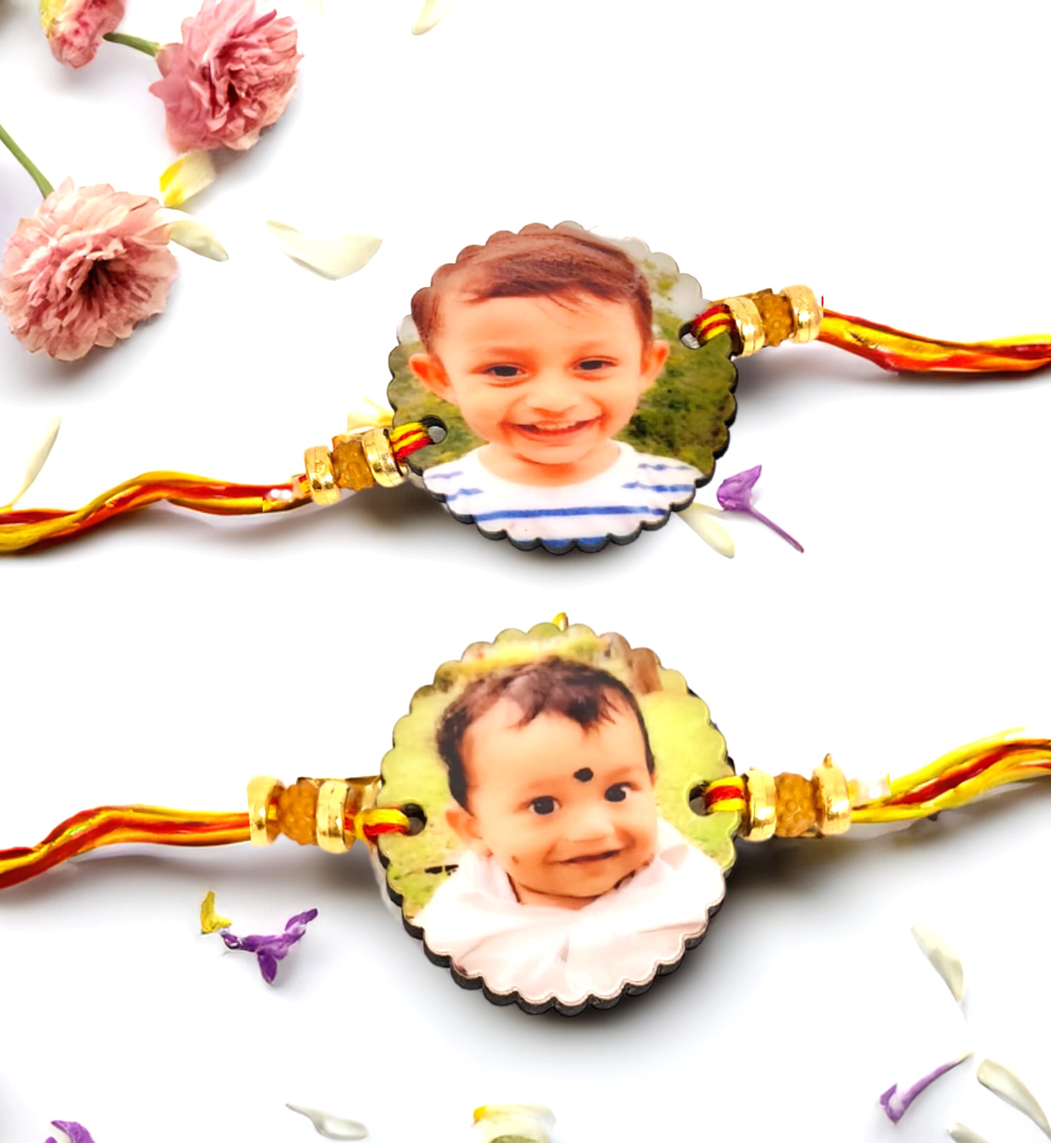 THEWHOOP Personalized/Customised Designer Rakhi Photo or Print Name For Brothers - Raksha Bandhan Gift (PACK OF 2) (PHOTORAKHI-ROUND-SHAPE) (B09BLD9YCK) Amazon Price History, Amazon Price Tracker