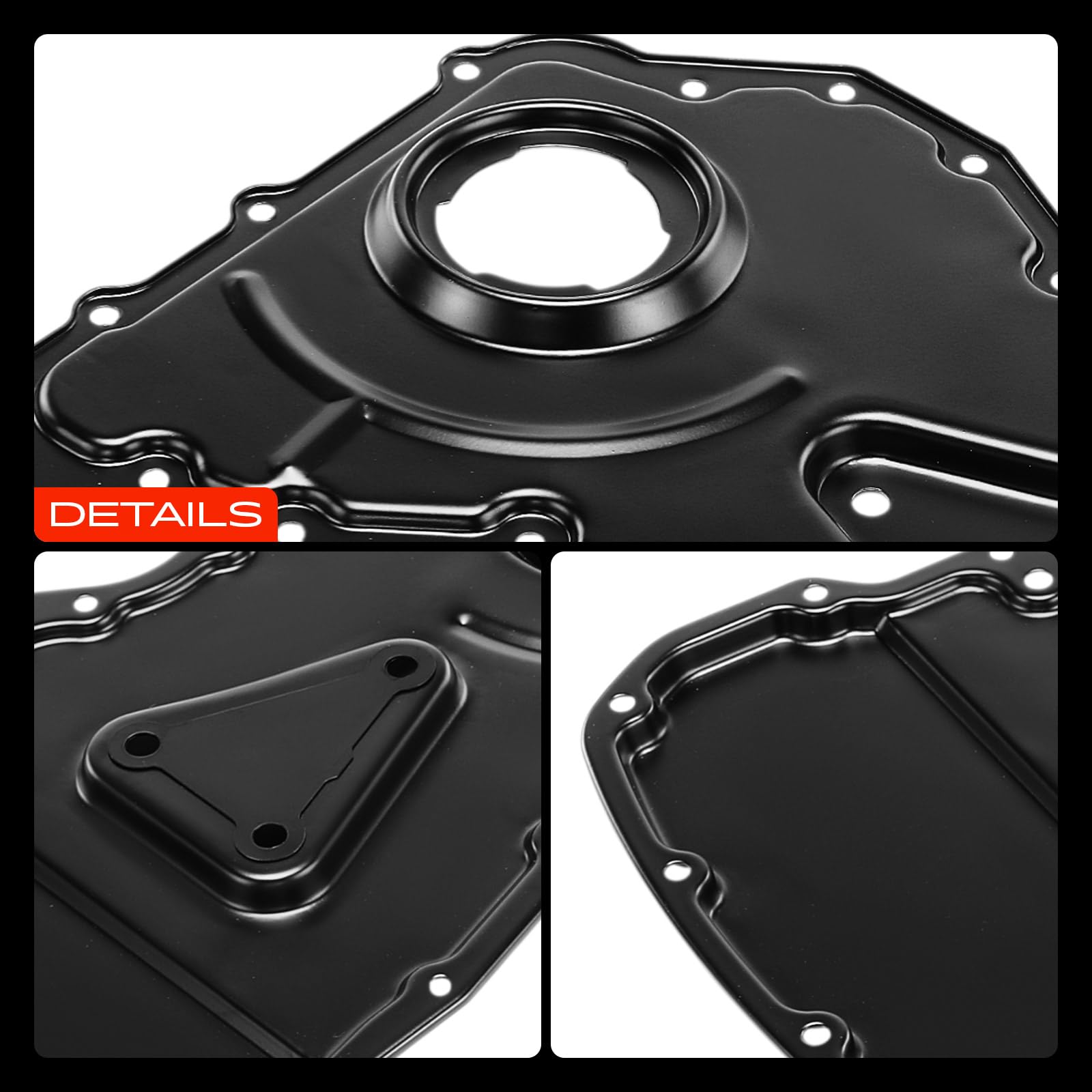 Frankberg Coperchio della cinghia di distribuzione coperchio della catena | 6C1Q6019AB; Compatibile con: Scatola di collegamento, Ducato Van 250, Transit Box FA, Autobus saltatore