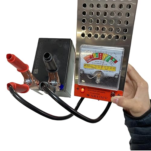 Miniatura 4 de Probador de carga de batería, probador de carga de batería de automóvil, probador de voltaje de batería de 6/12 V y prueba de carga de batería para