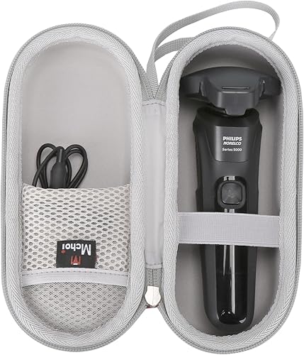 Mchoi Estuche rígido de almacenamiento para afeitadora Philips Norelco 2100 2300 3500 6800 3100 5500 5100 5300 5700 6880 7000 7100 7200 para