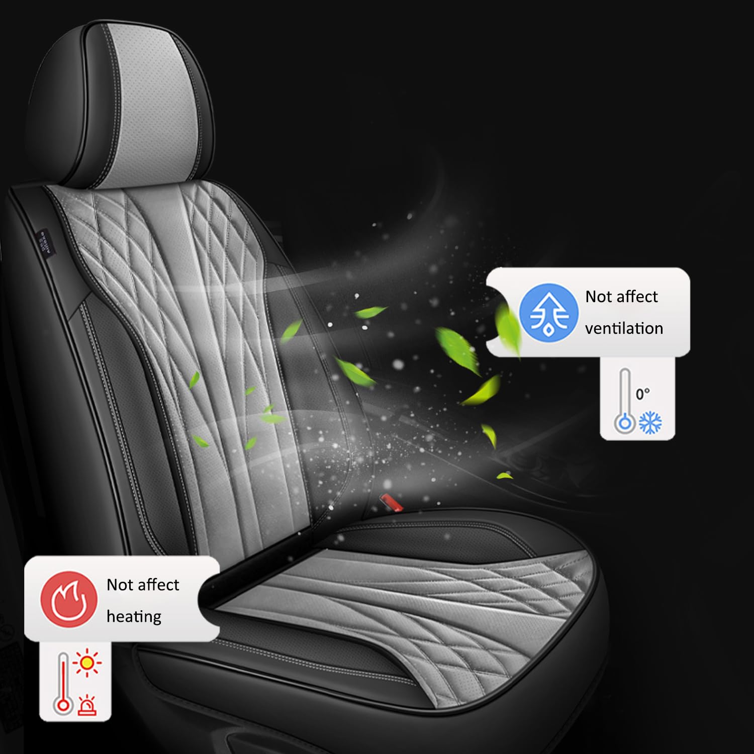 Coprisedili universali per auto, in nappa, adatti per Dodge Journey Nitro Ram 1500, Kaliber, Ladegerät, Challenger Aveng