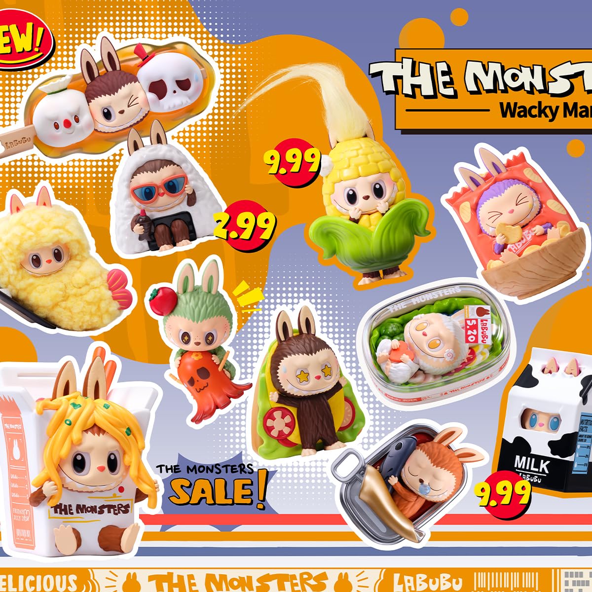 THE MONSTERS Wacky Mart シリーズアソートボックス12個 Amazon | POP MART THE MONSTERS Wacky Mart シリーズ