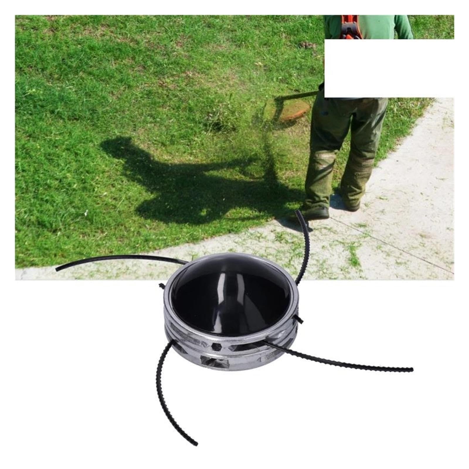 Testina for Decespugliatore A 4 Linee In Alluminio, Testina Sostitutiva for Decespugliatore for Decespugliatore Ad Albero Dritto Da 40 CC