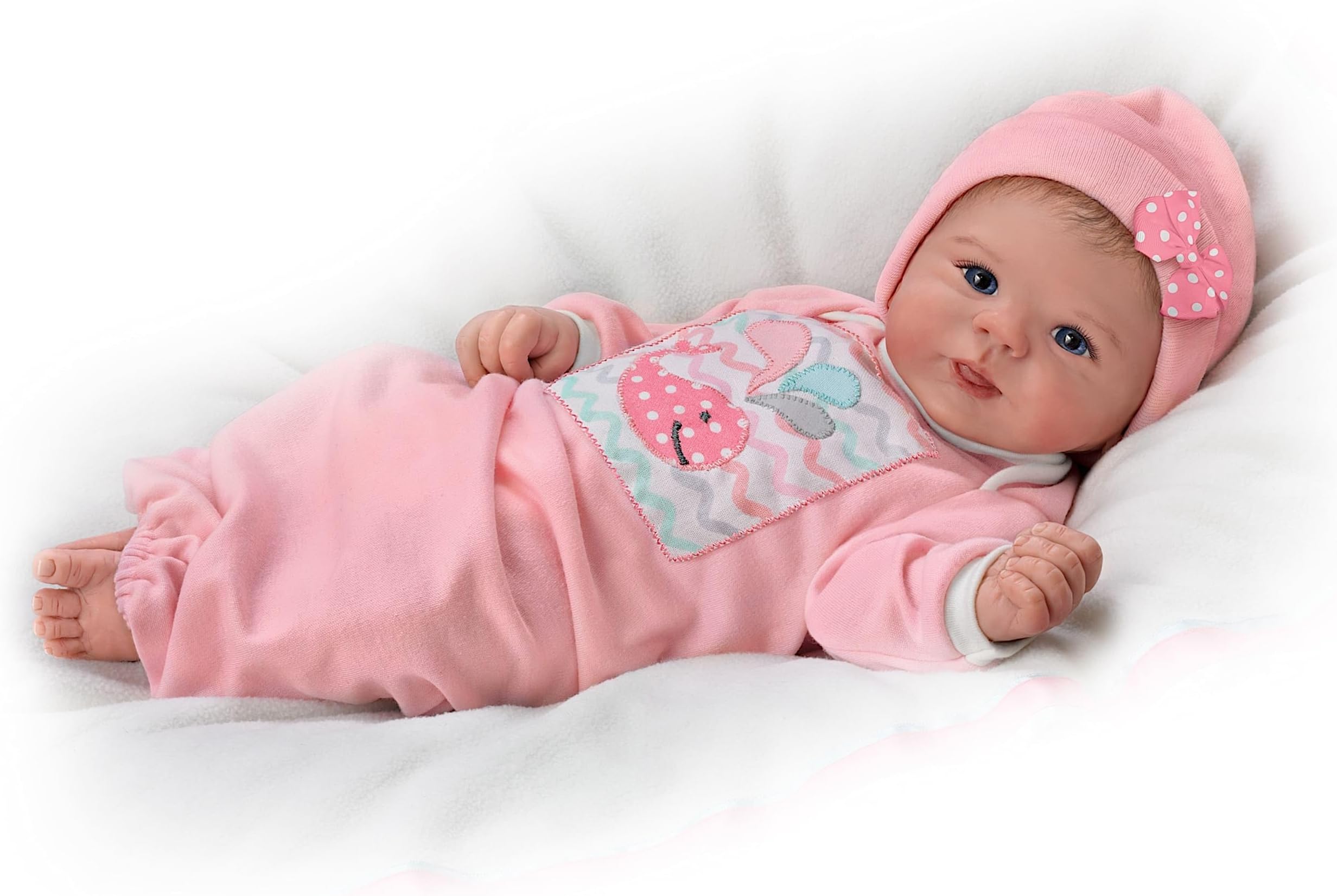 Little Squirt Lifelike Newborn Baby Doll