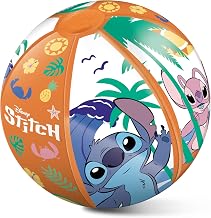 Mondo Toys - Disney STITCH BEACH BALL - Inflatable Ball 50 cm for Children from 2 Years - 16954
