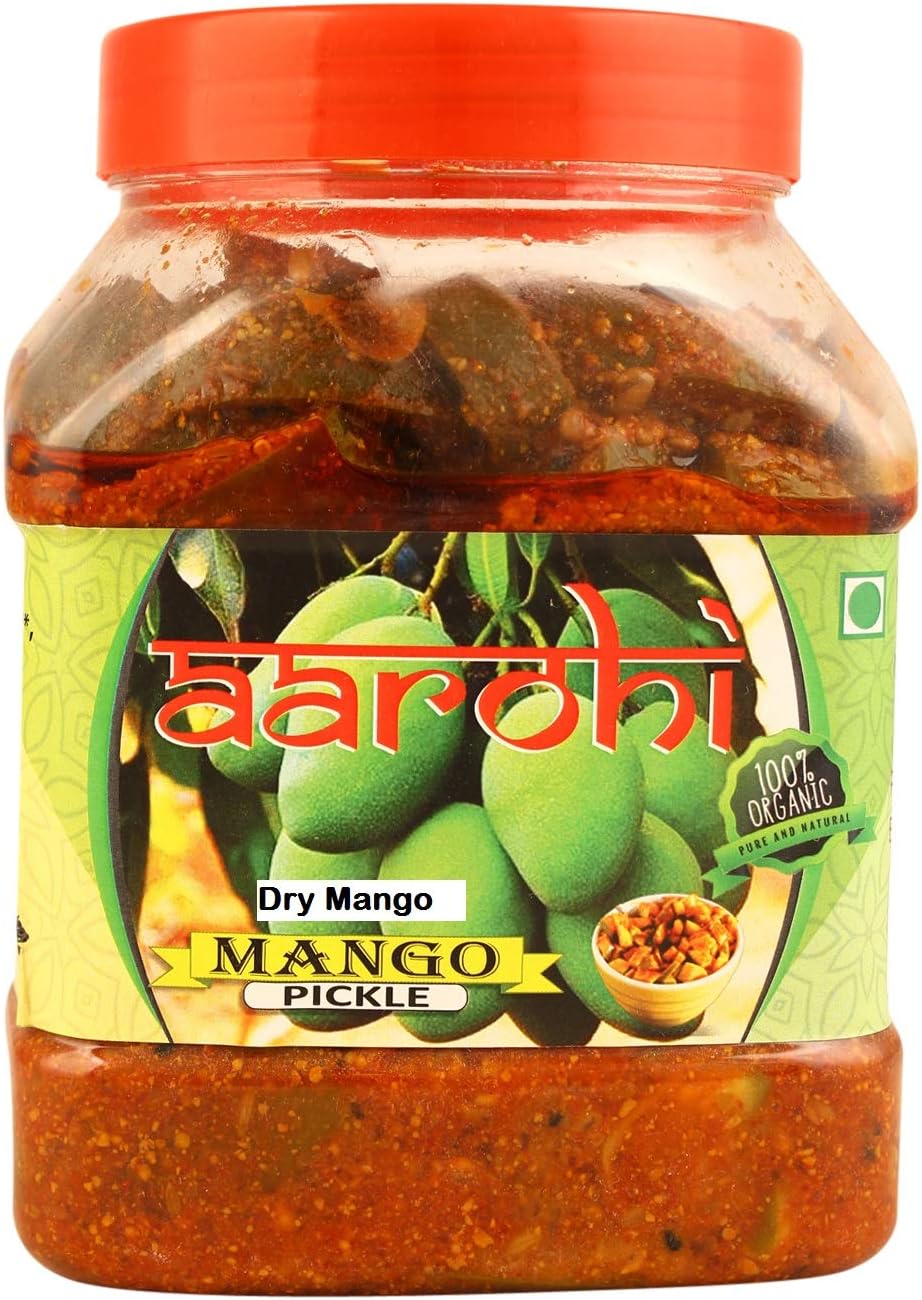 Aarohi Homemade Spicy Rajasthani Dry Mango Pickle Aam Ka Achaar ?? ?? ????, Taste of Generation (900 Gram)