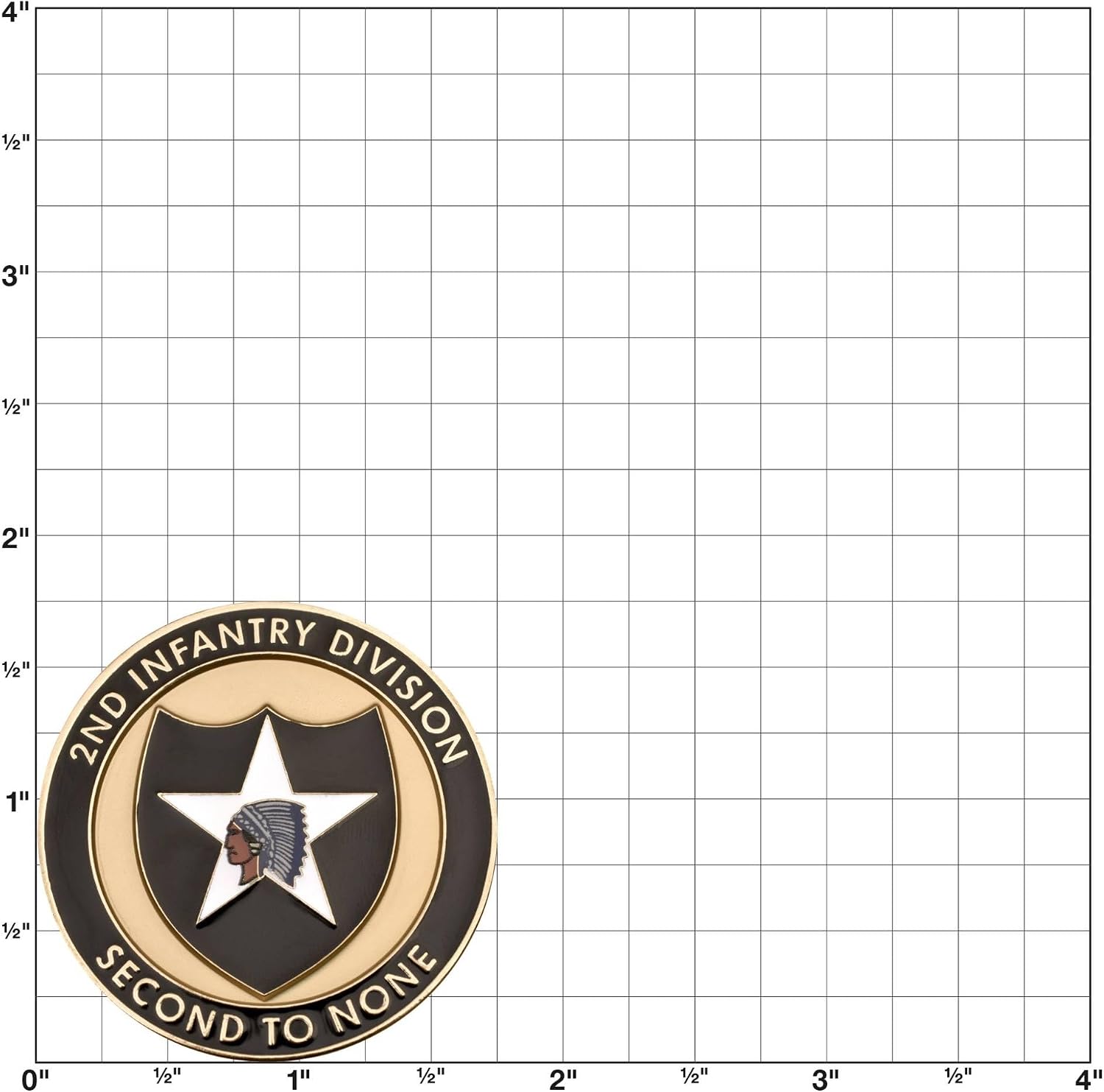 U.S. Army 2nd Infantry Division Challenge Coin