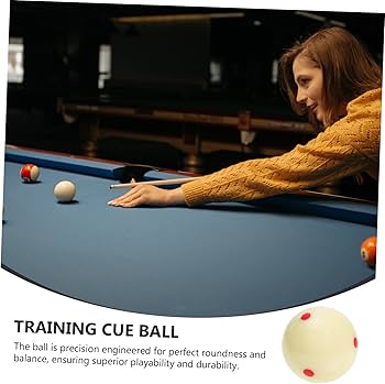 Amazon | INOOMP ビリヤードの白球 ビリヤード ボール biliard