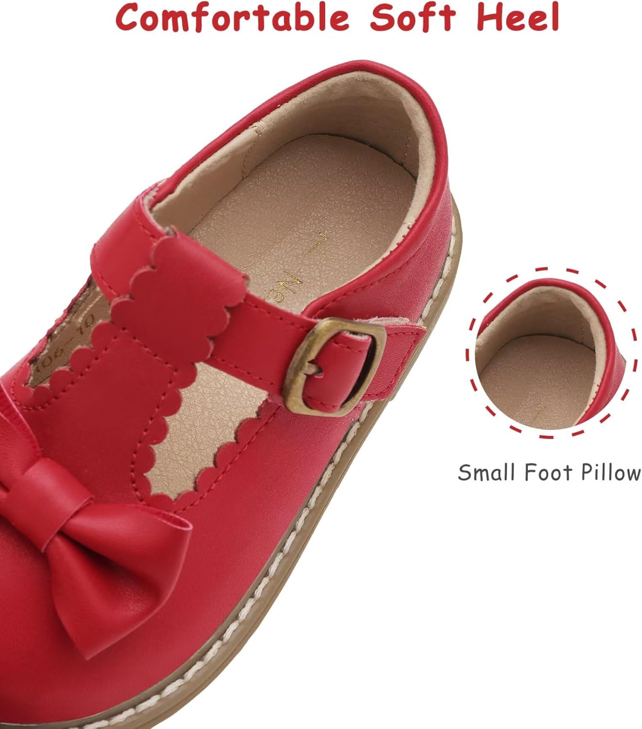 Toddler Girl Mary Jane Dress Shoes-Little Girls School Uniform Shoes - Image 4