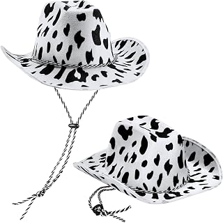 Amazon.com: cow print cowboy hat