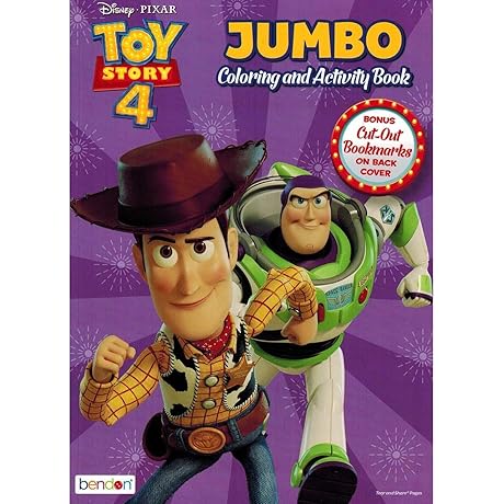 Toy Story 4 Coloring Book 2-Pack