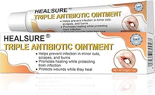 Crema cicatrizante de heridas-20g,Crema cicatrizante delicada, Hypoallergenic, Vegan, Adecuado para abrasiones, cortes y quemaduras