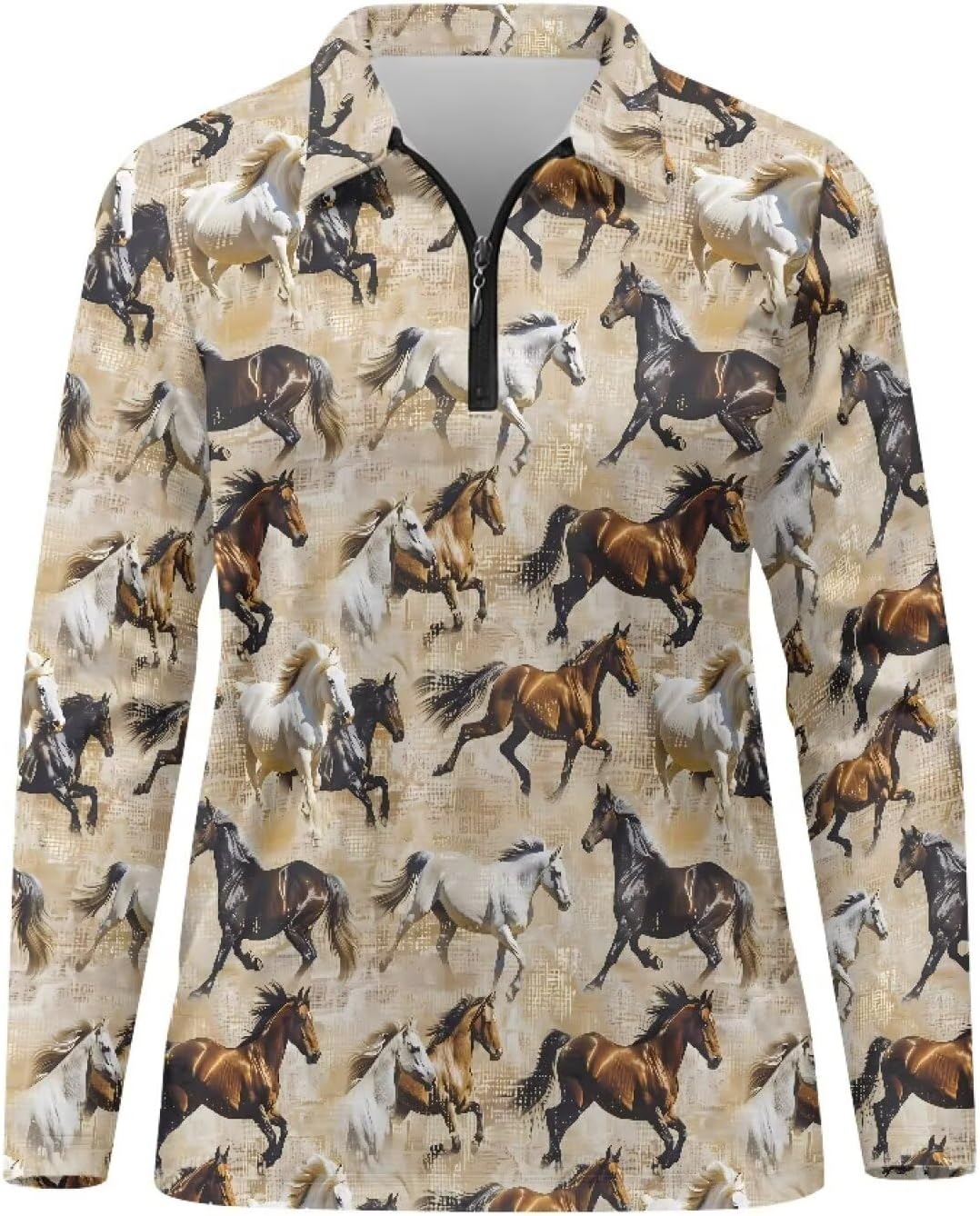 Women's Athletic Shirt Long Sleeve Golf Shirts Casual Tennis Shirts Tops for Women