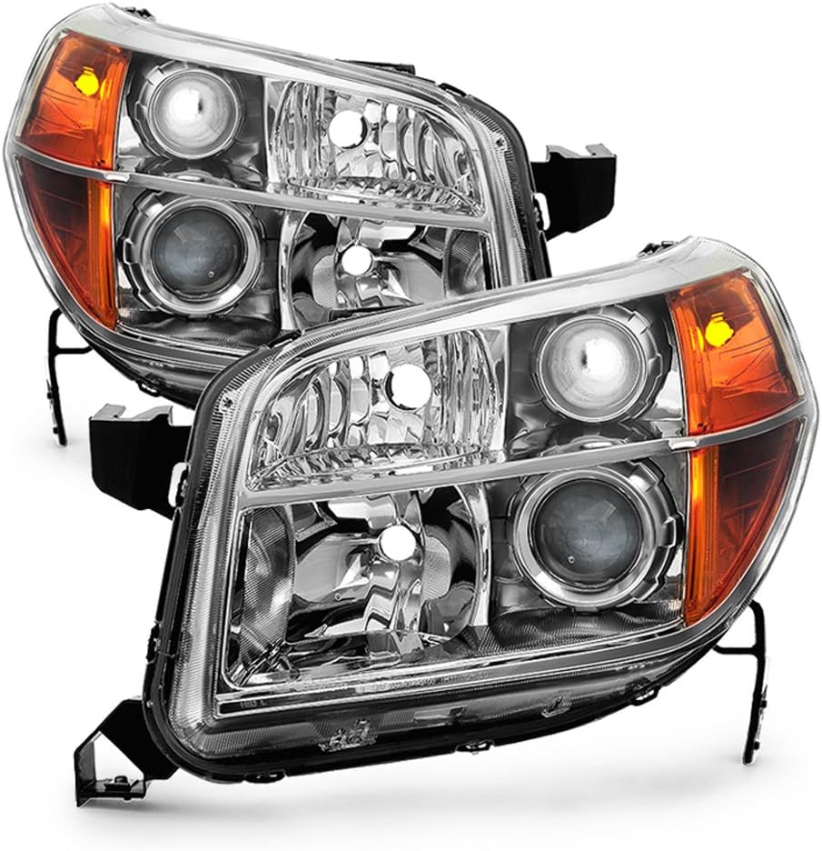 ACANII - For 2006 2007 2008 Honda Pilot Factory Headlights Headlamps Replacement 06-08 Driver + Passenger Side