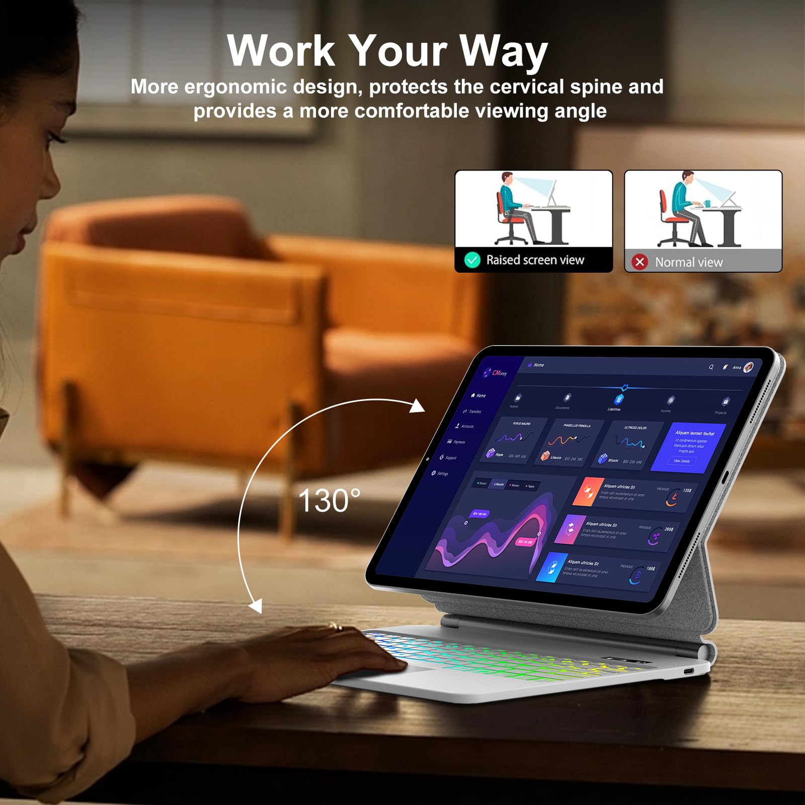 Amazon.co.jp: Magic Keyboard Folio iPad A16 第11世代/第10世代用