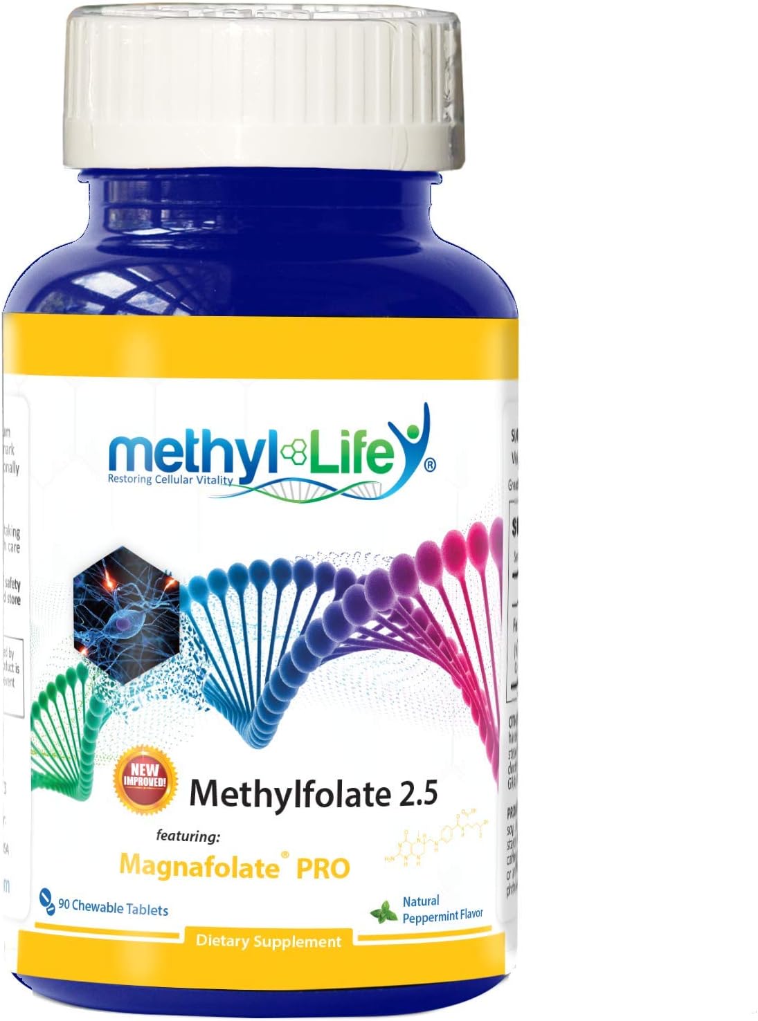 Buy Methyl Life Pure Pharmaceutical Grade L Methylfolate 2 5 Mg Professional Strength Active Folate 90 Chew Tablets Online In Usa B00b6rdln4