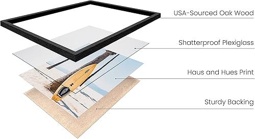 Miniatura 2 de HAUS AND HUES Arte de surf y fotos de playa, póster de palmeras, arte de pared de California, arte de pared de palmeras de California, decoración de