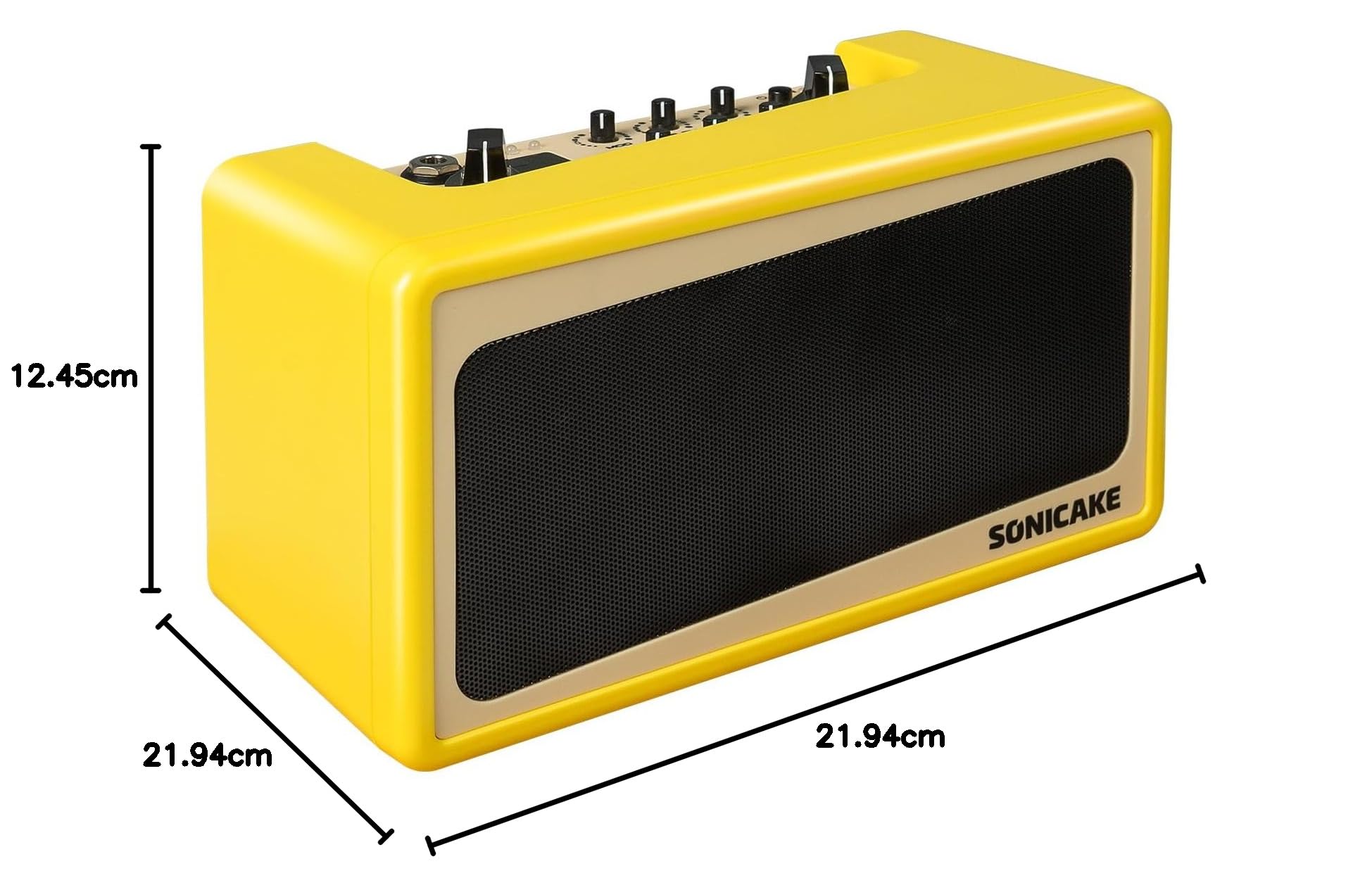 SONICAKE Gitarrenverstärker Mini Combo Amp Bluetooth Multi-Effekt Amp Toast