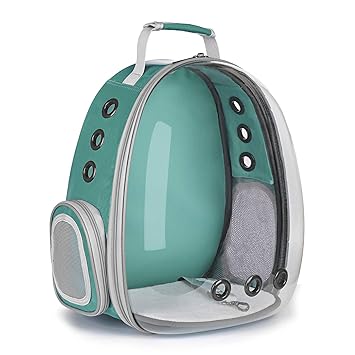 Lollimeow Cat Carrier Backpack,Dog Carrier for Small Dogs, Bubble Pet Carrier Airline Approved