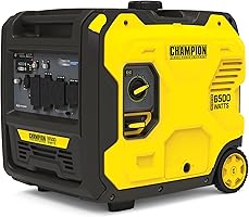 Champion Power Equipment 6500-Watt RV Ready Portable Inverter Generator with Quiet Technology and CO Shield