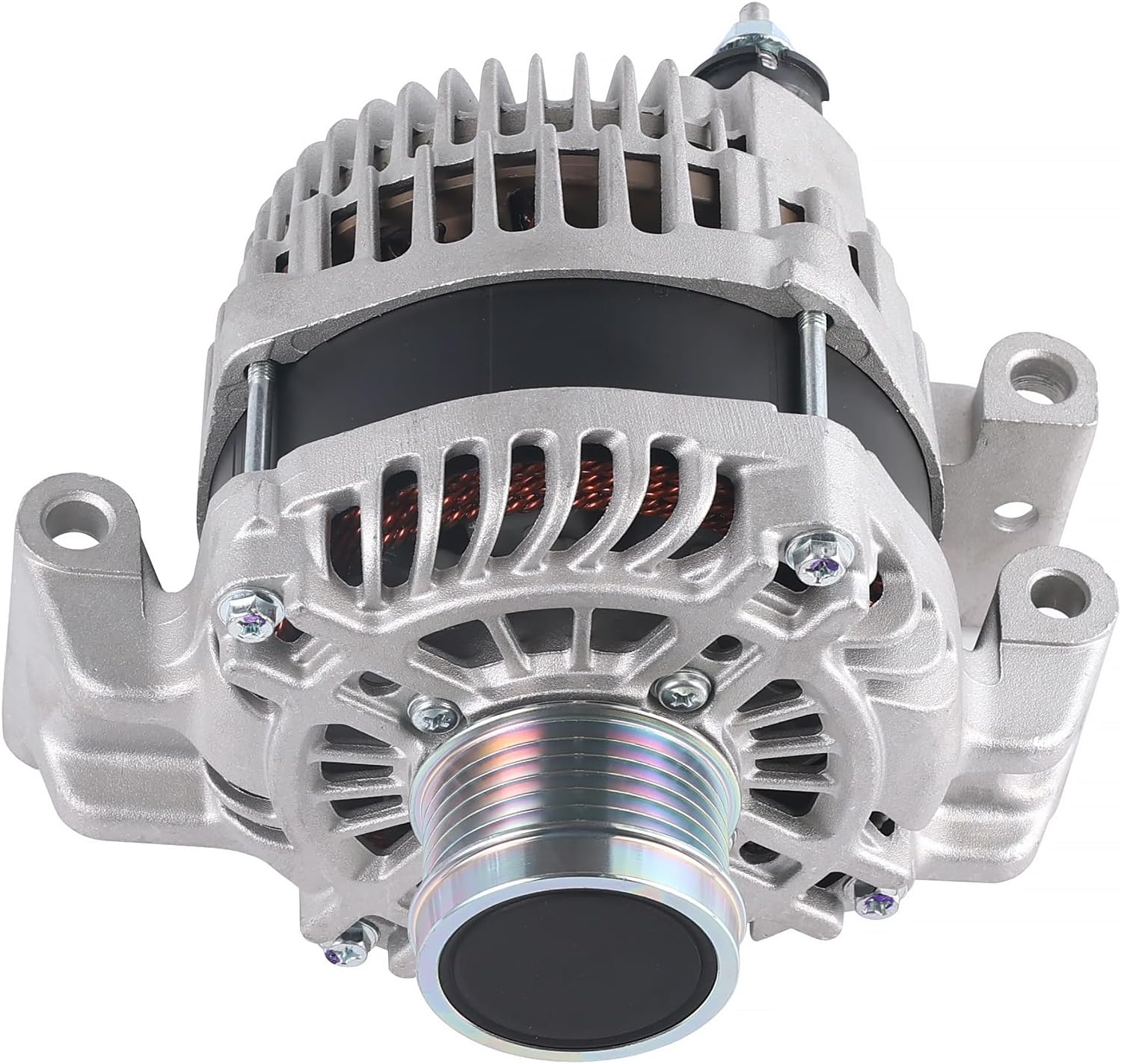 56029624AA Alternator 160A 12V fit for 2015-2017 Chrysler 200,2015-2022 Ram ProMaster 2.4L 2014-2022 Jeep Cherokee Compass Renegade,Replaces 56029624AB