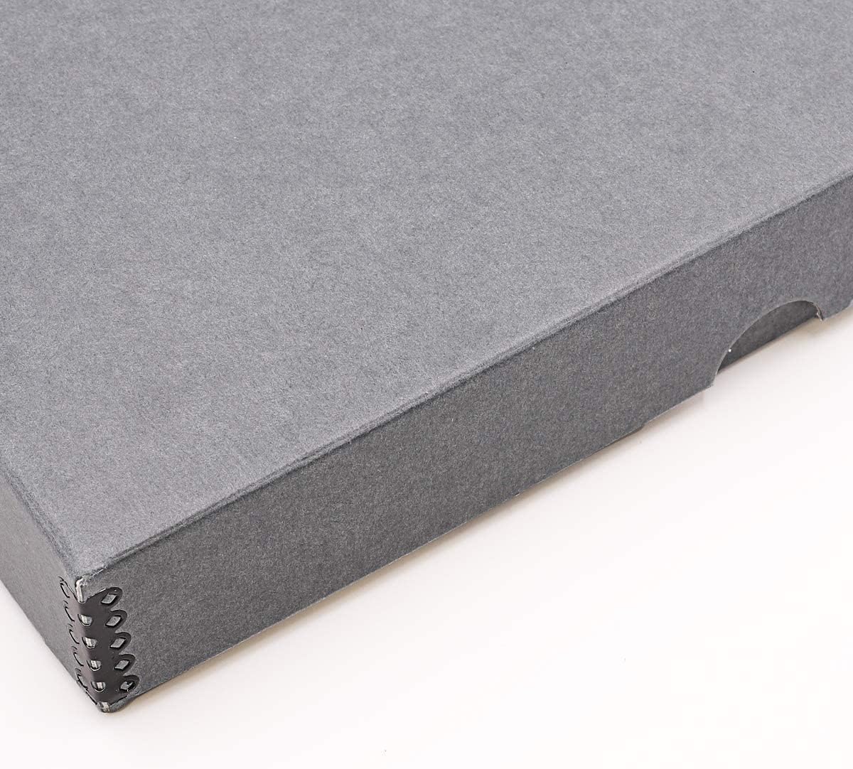 Lineco 9x12 Black Clamshell Archival Folio Storage Box. Removable Lid. Acid-Free with Metal Edge. Protects Picture Longevity, Organize Photos or Documents, Crafts, DIY. (Pack of Two) : Electronics