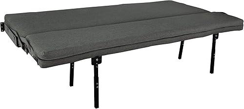 Miniatura 3 de RecPro - Sofá de pared de 80 pulgadas con patas ajustables en tela  Sofá cama RV  Muebles RV  Cama RV  Cama Gaucho  Cama plegable sobre soporte de