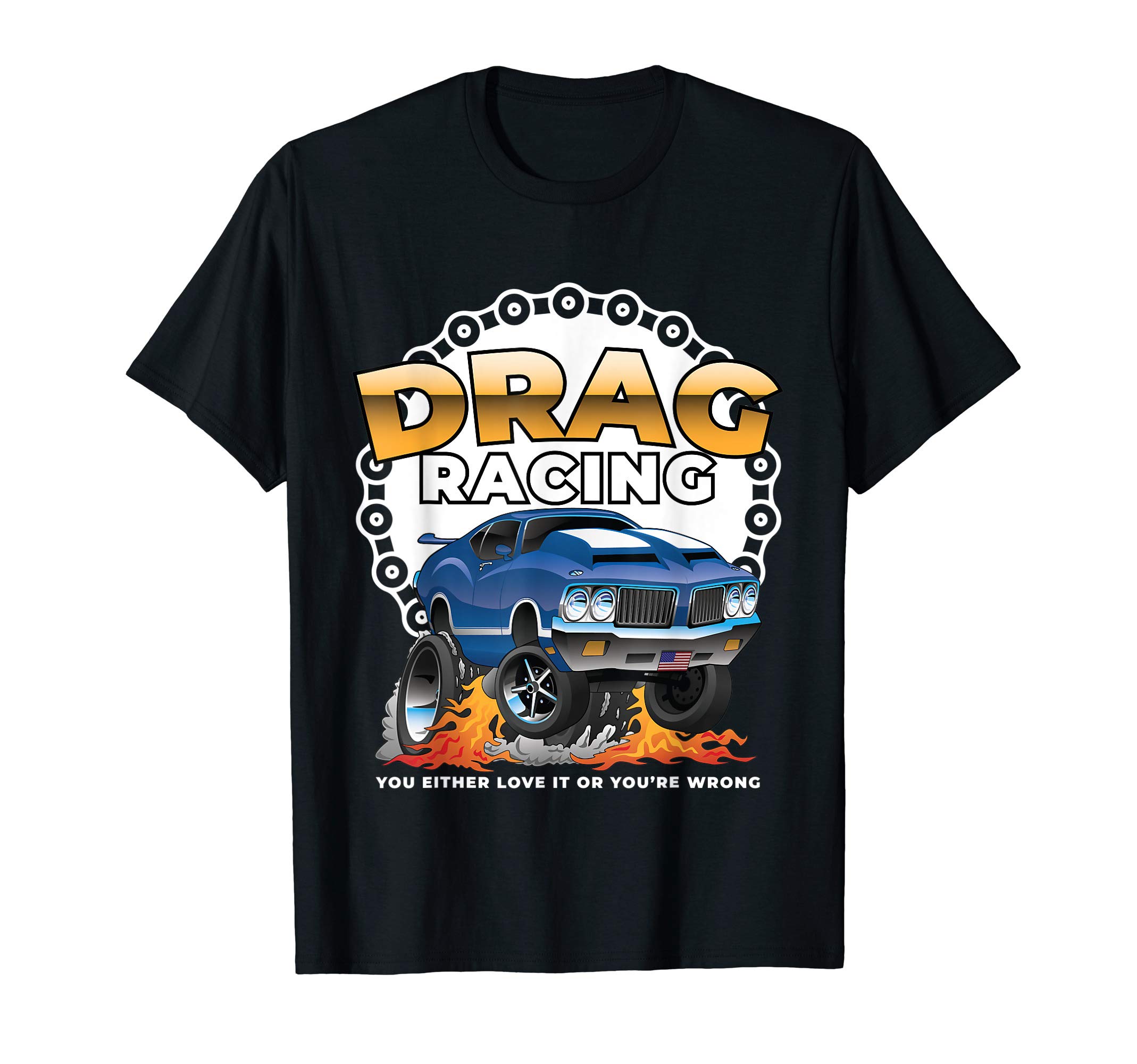 Funny Drag Racing ShirtsFunny Drag Racing Shirt for Race Drivers Bracket Racing Fans T-Shirt