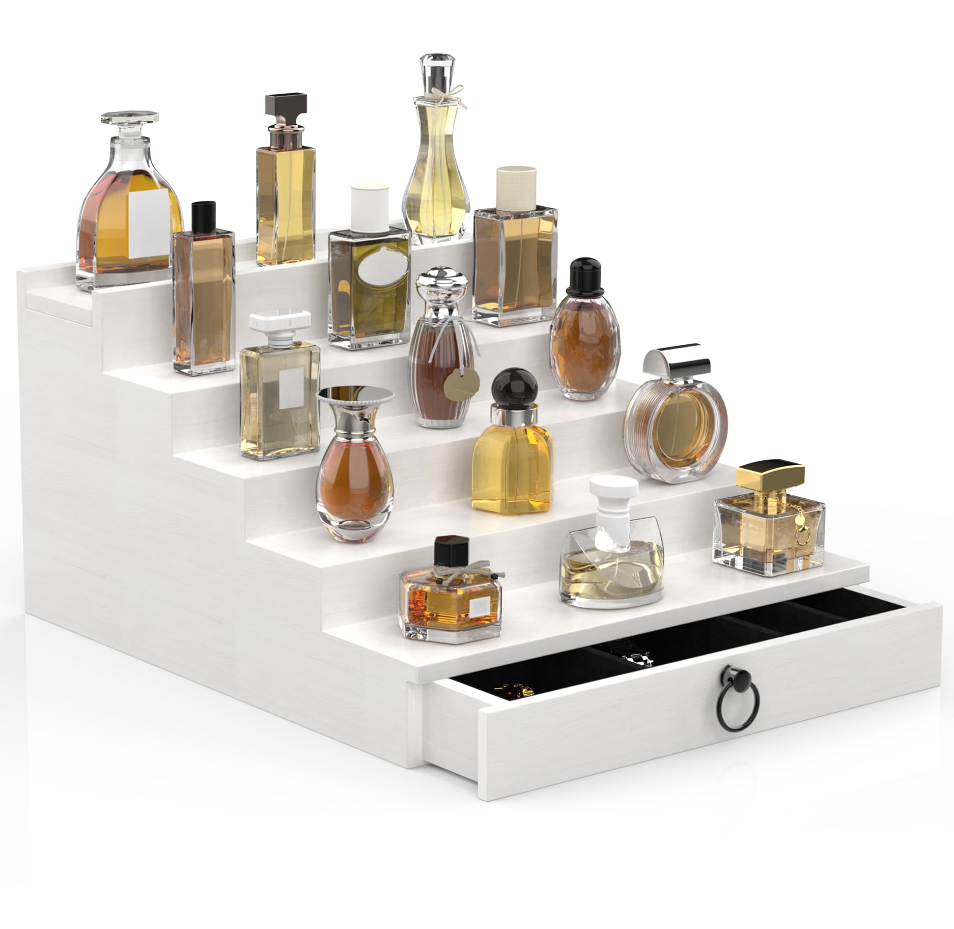 Amazon.com: upcessory Cologne Organizer for Men, 5 Tier Black