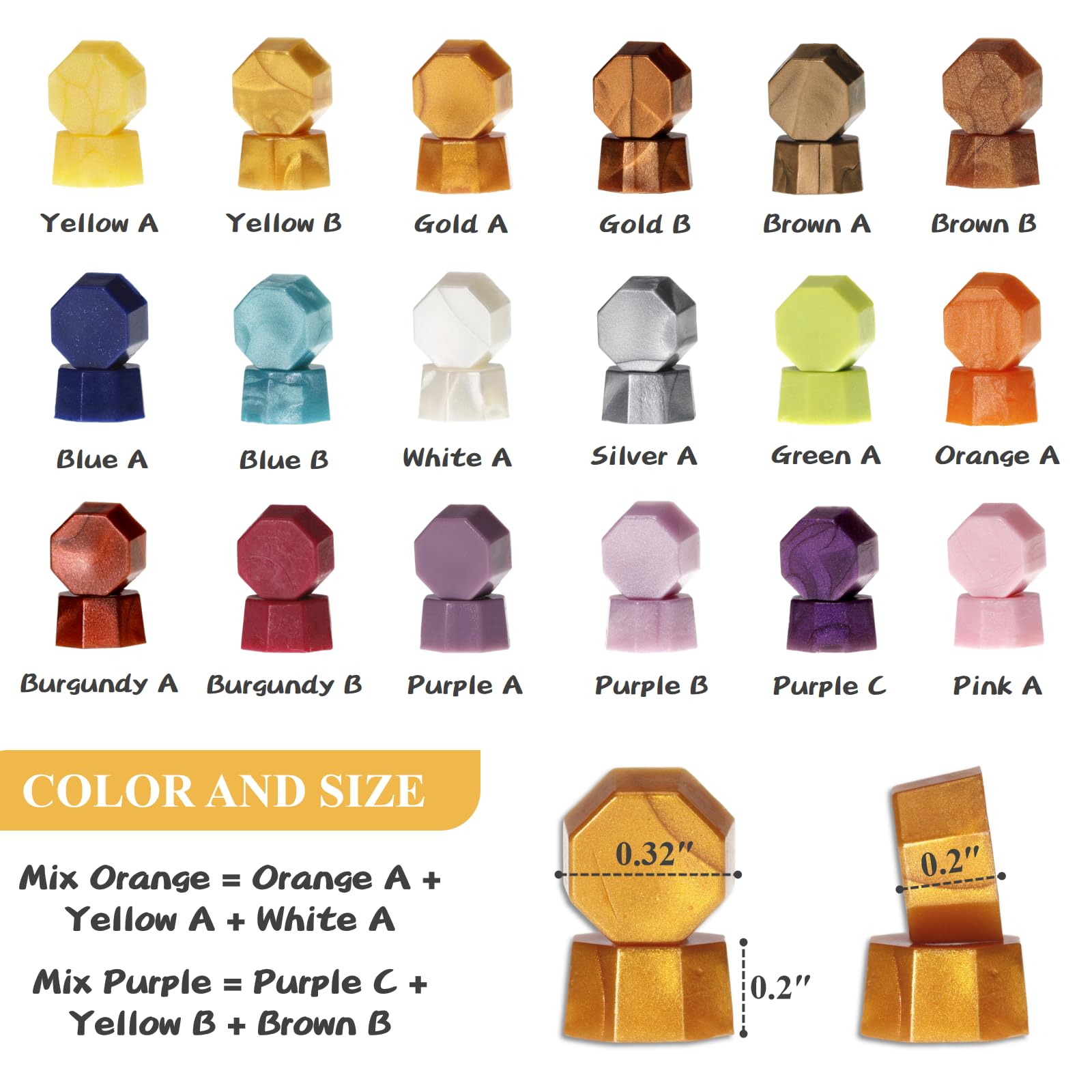 420 Stück Wachssiegelperlen, Wachssiegel-Set mit 3 Teekerzen und 1 Schmelzlöffel, antikes Dekor für Hochzeitseinladungen, Umschlag, Sammelalbum, DIY-Geschenkpapier (Golden B)