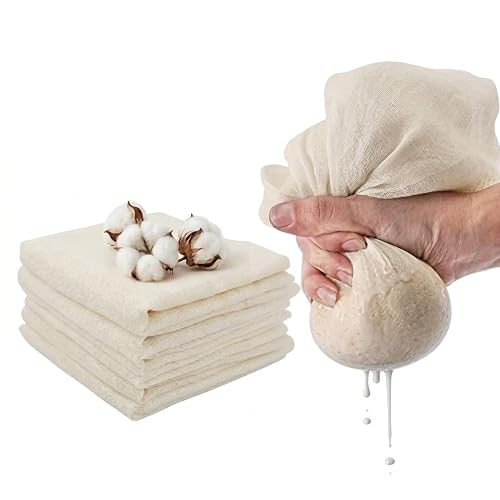 Hian Muslin Cotton Cloth for Kitchen & Cooking | Food Grade Straining Cloth for Paneer Cheese Making, Steaming Idli Momos, Roti Wrapping, Filtering & Draining Fabric (5 Meter | 37x185 Inch)