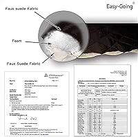 Vista 5 de Easy-Going 4 Seater Sofa Slipcover Reversible Sofa Cover Water Resistant Couch Cover with Foam Sticks Elastic Straps Furniture Protector for Pets