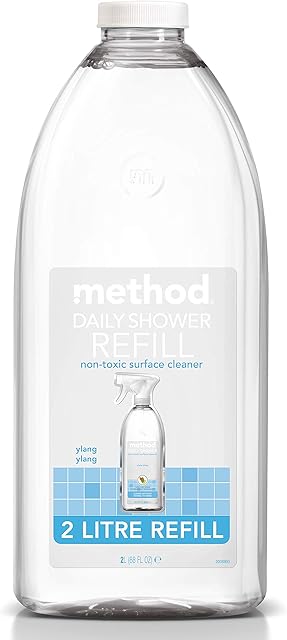Method Ylang Ylang Daily Shower Cleaner Refill, 2 L, (Pack of 1)
