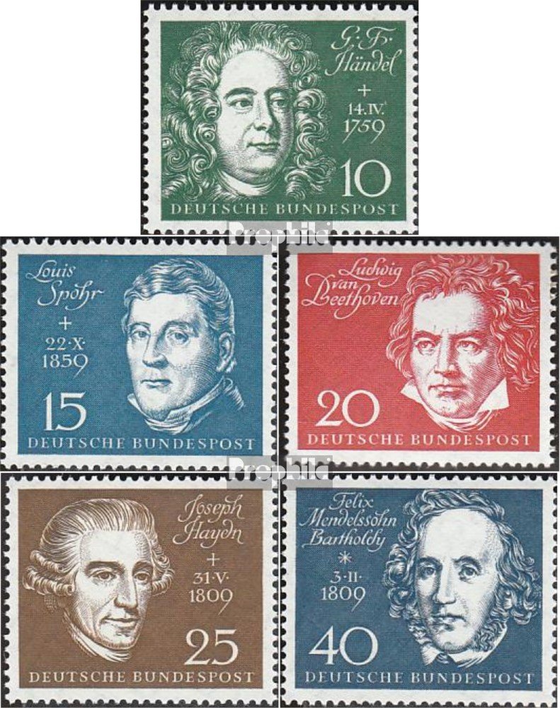 Prophila – Timbres Mexique 1977 Beethoven – N°1560-1561 – Neuf Avec Gomme Originale – Édition Complète
